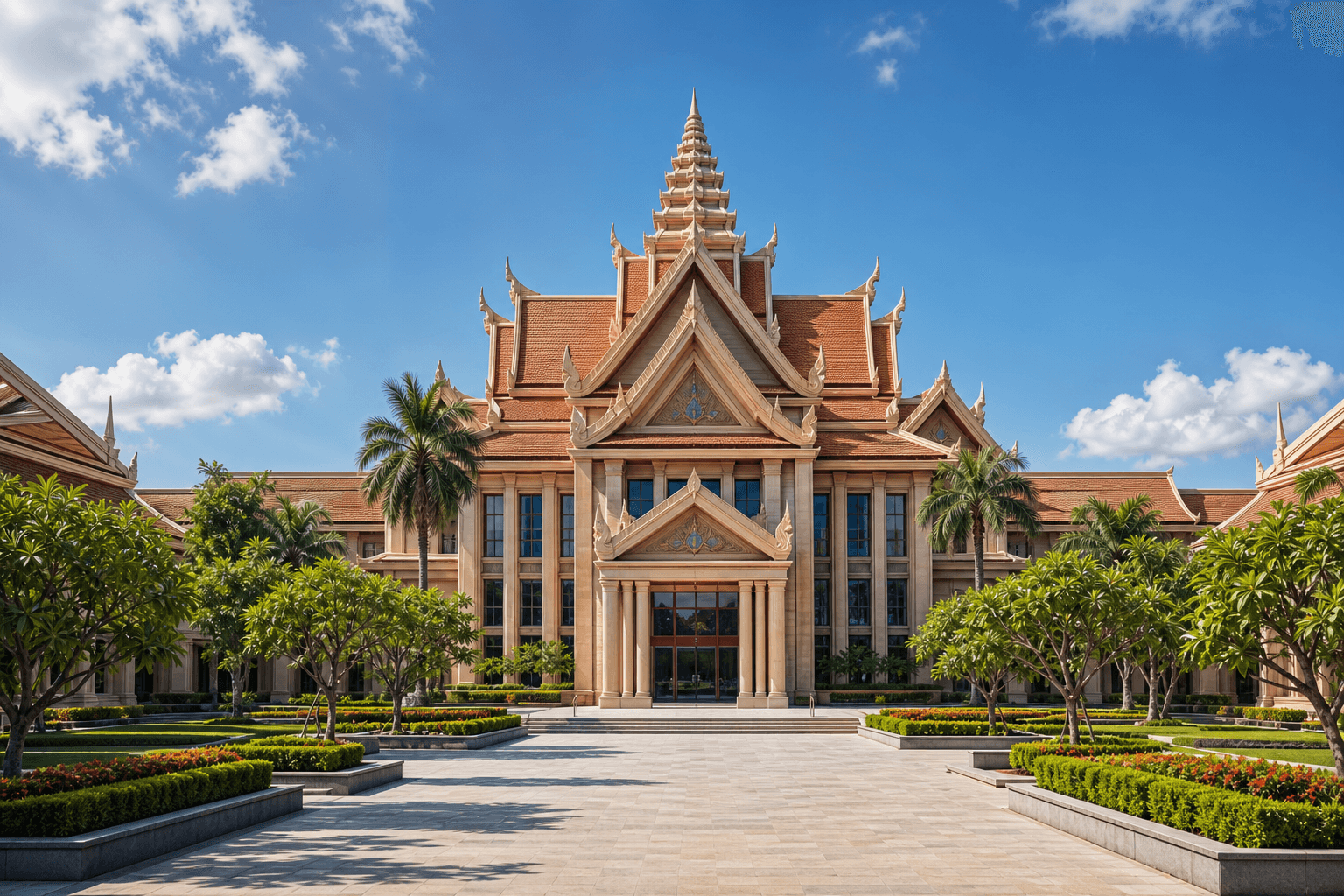 Cambodia University Scene1