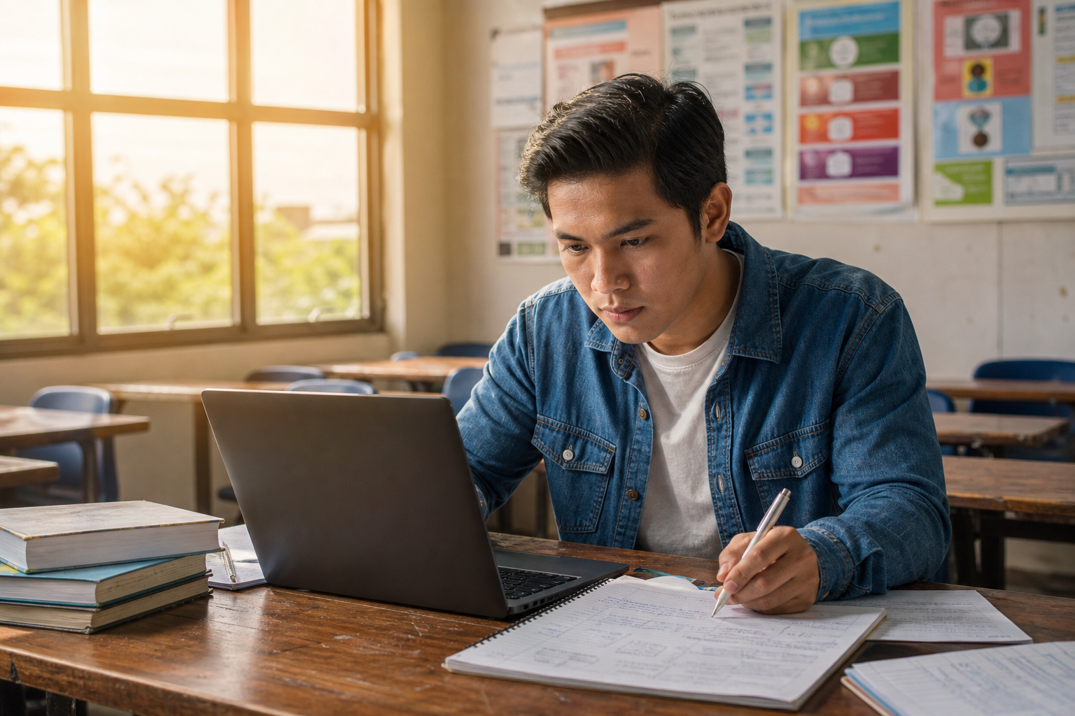 Malaysian School Online MBA Study Room