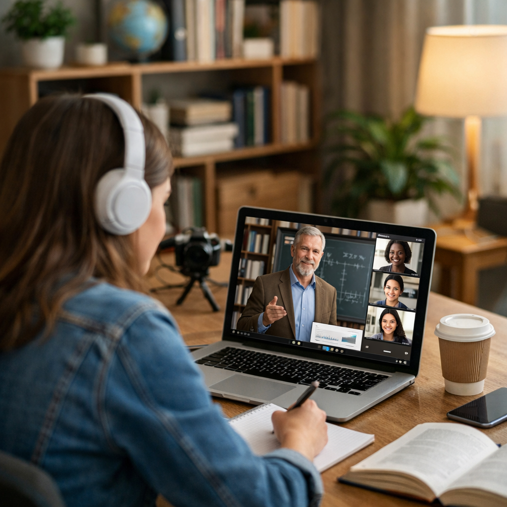 Online University Education Scene