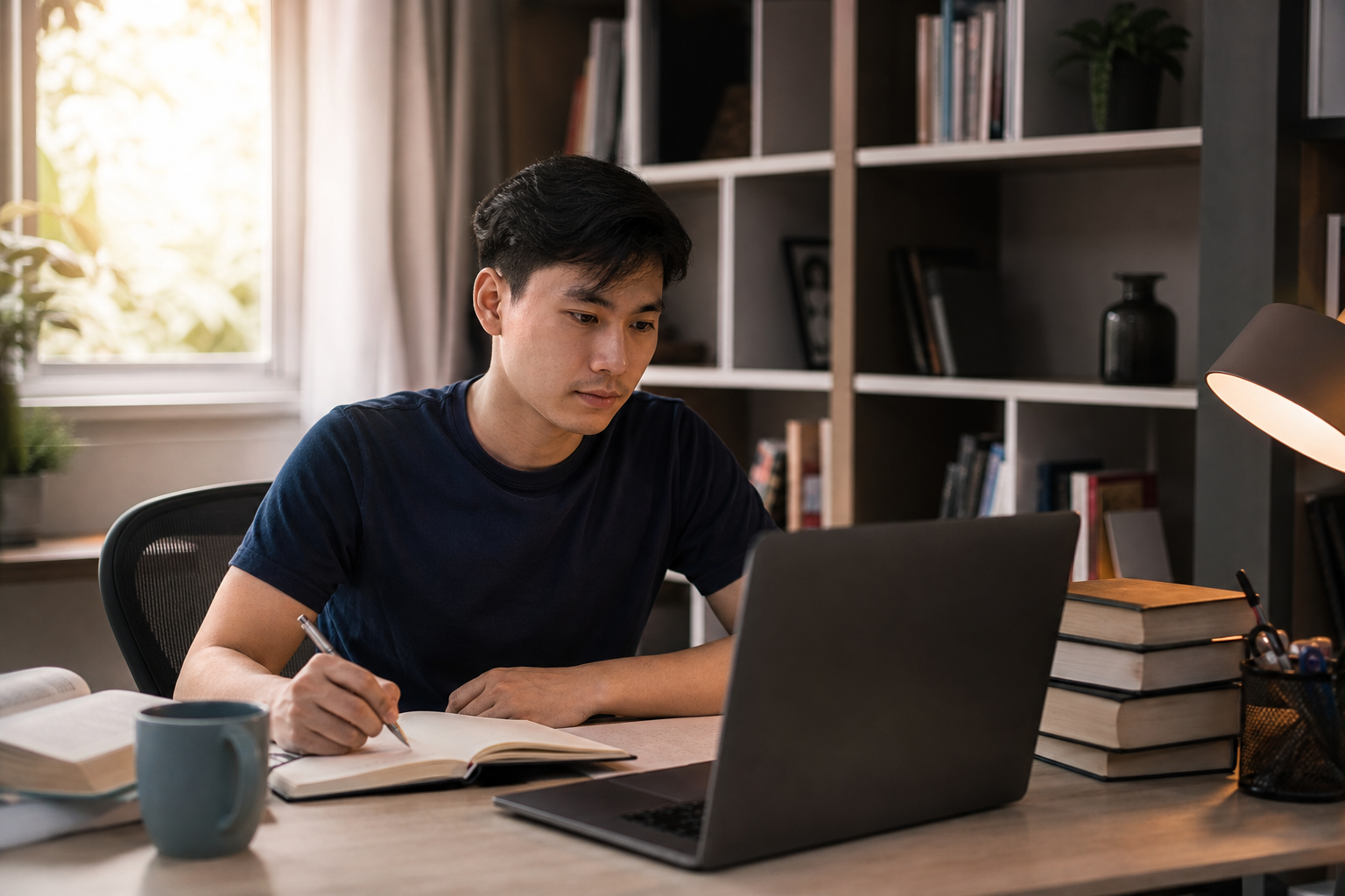 Singapore Student Online MBA Study Session