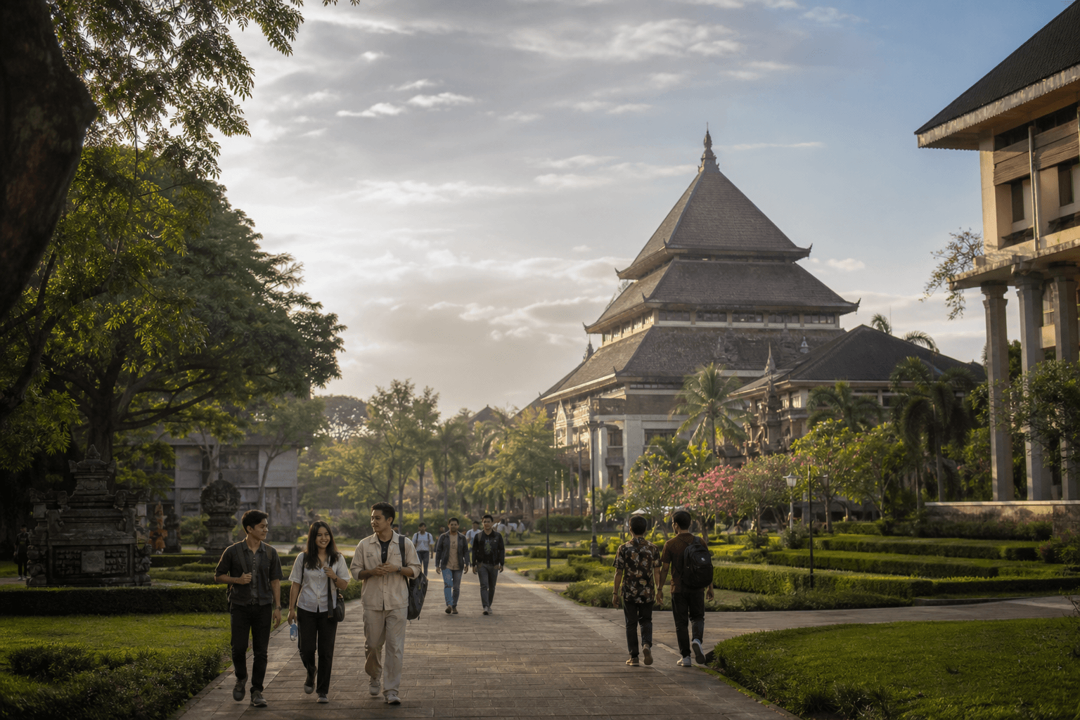 University Campus in Indonesia