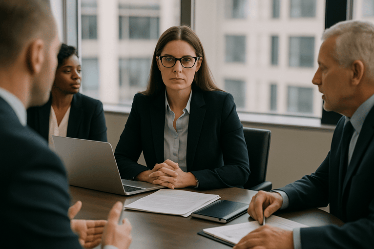 photographic General Counsel metting without ading a words-1