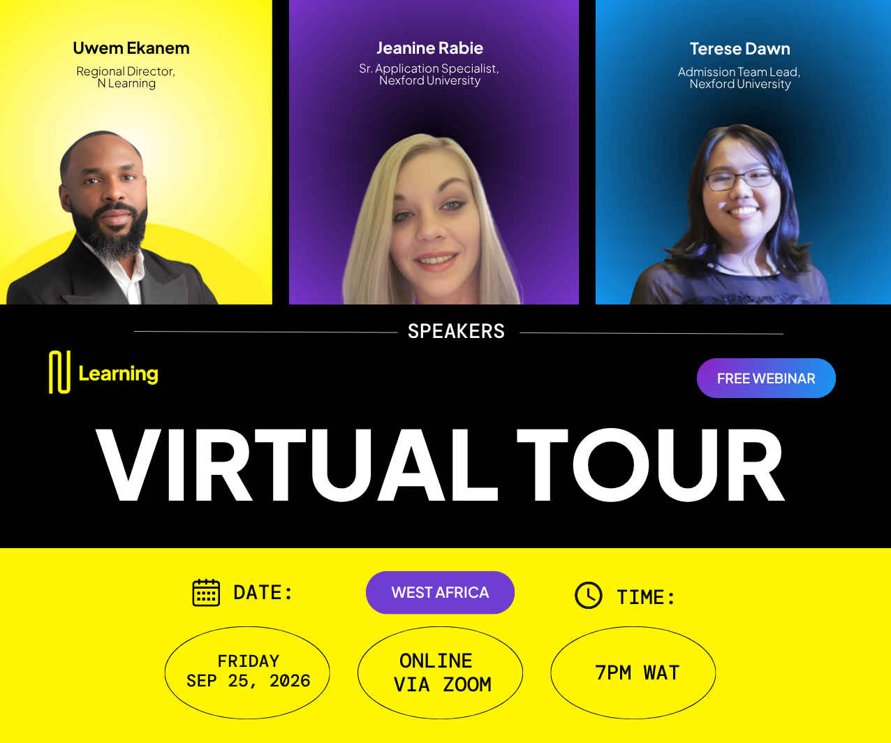 West Africa Virtual Tour | September 2026