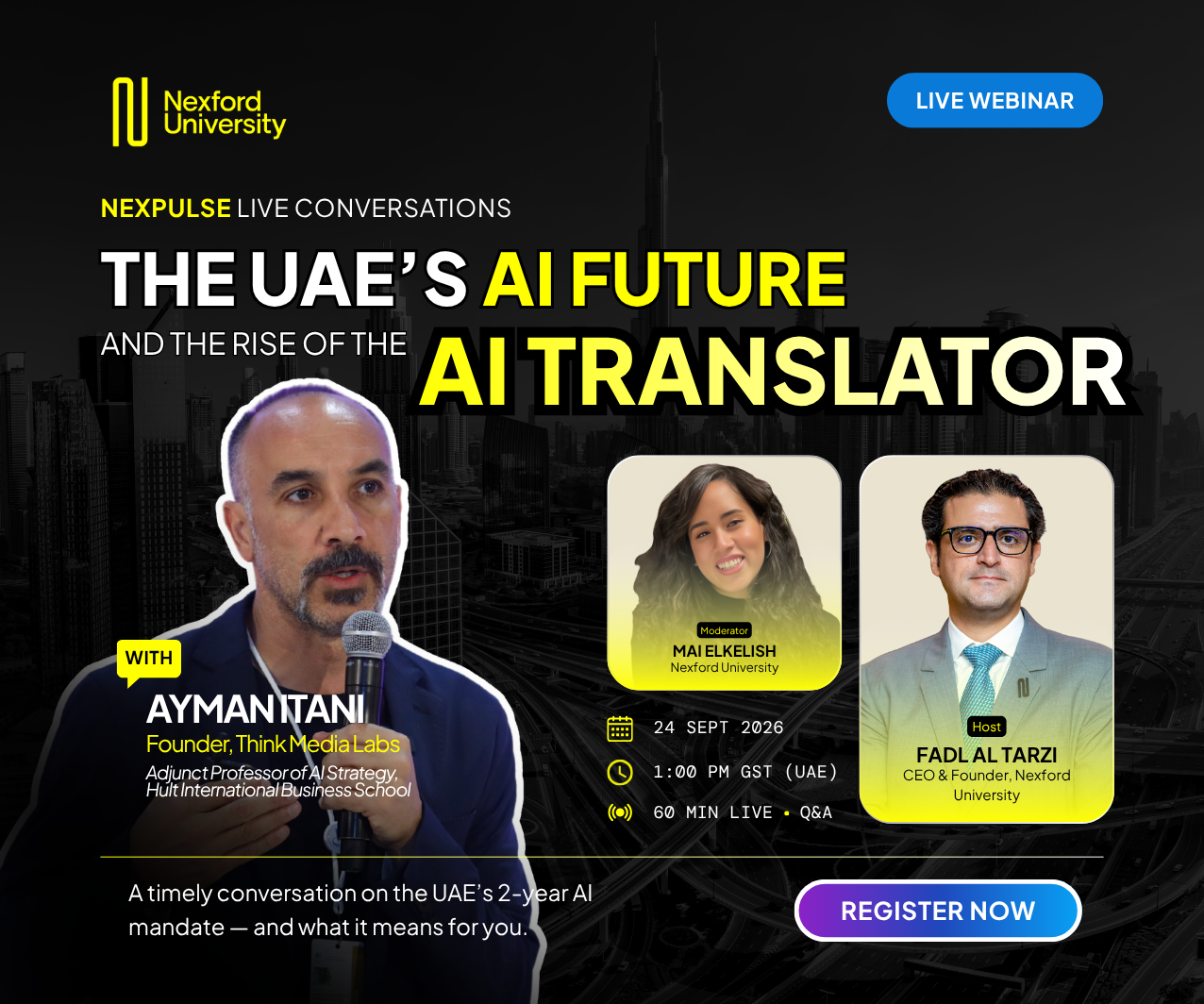 The UAE's AI Future and the Rise of the AI Translator