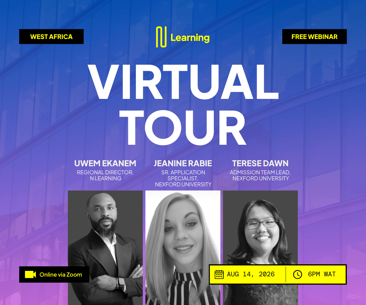 West Africa Virtual Tour | August 2026