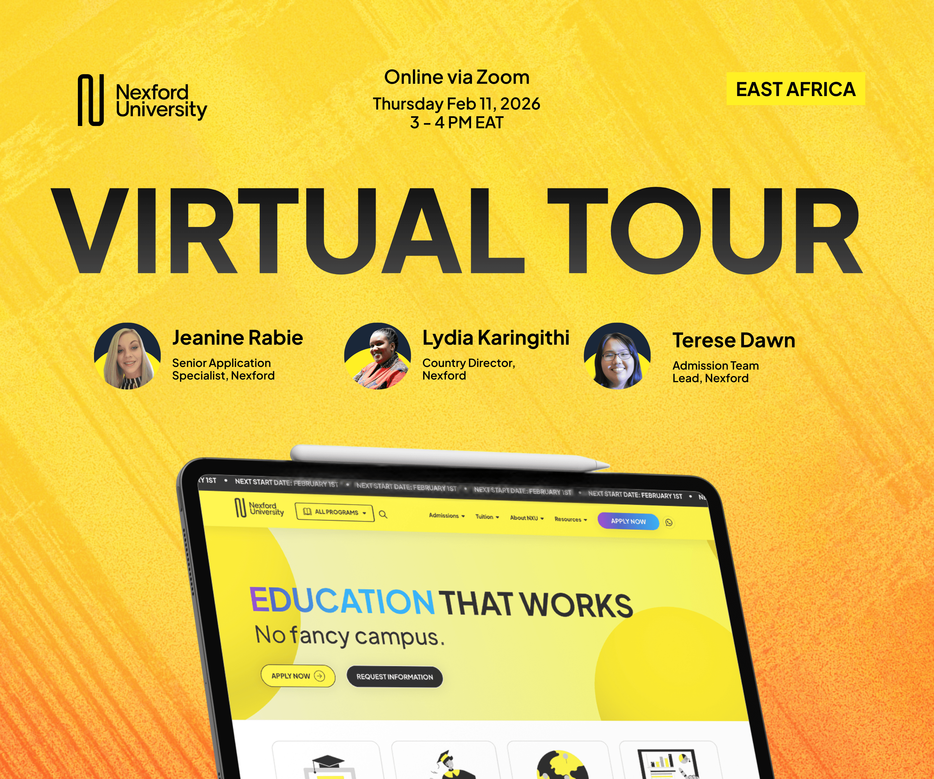 East Africa Virtual Open Day | February 2026