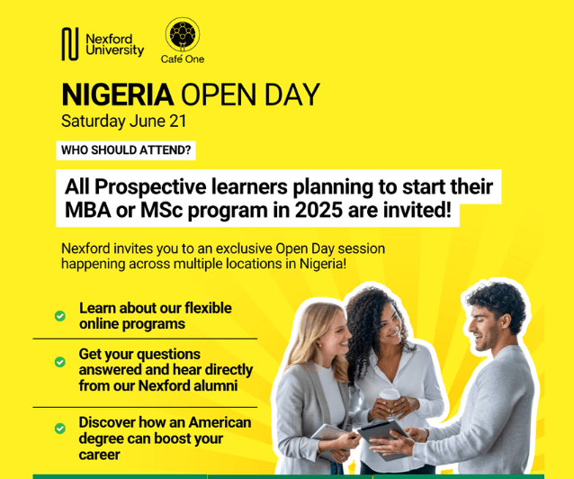 Nigeria Open Day | June 2025