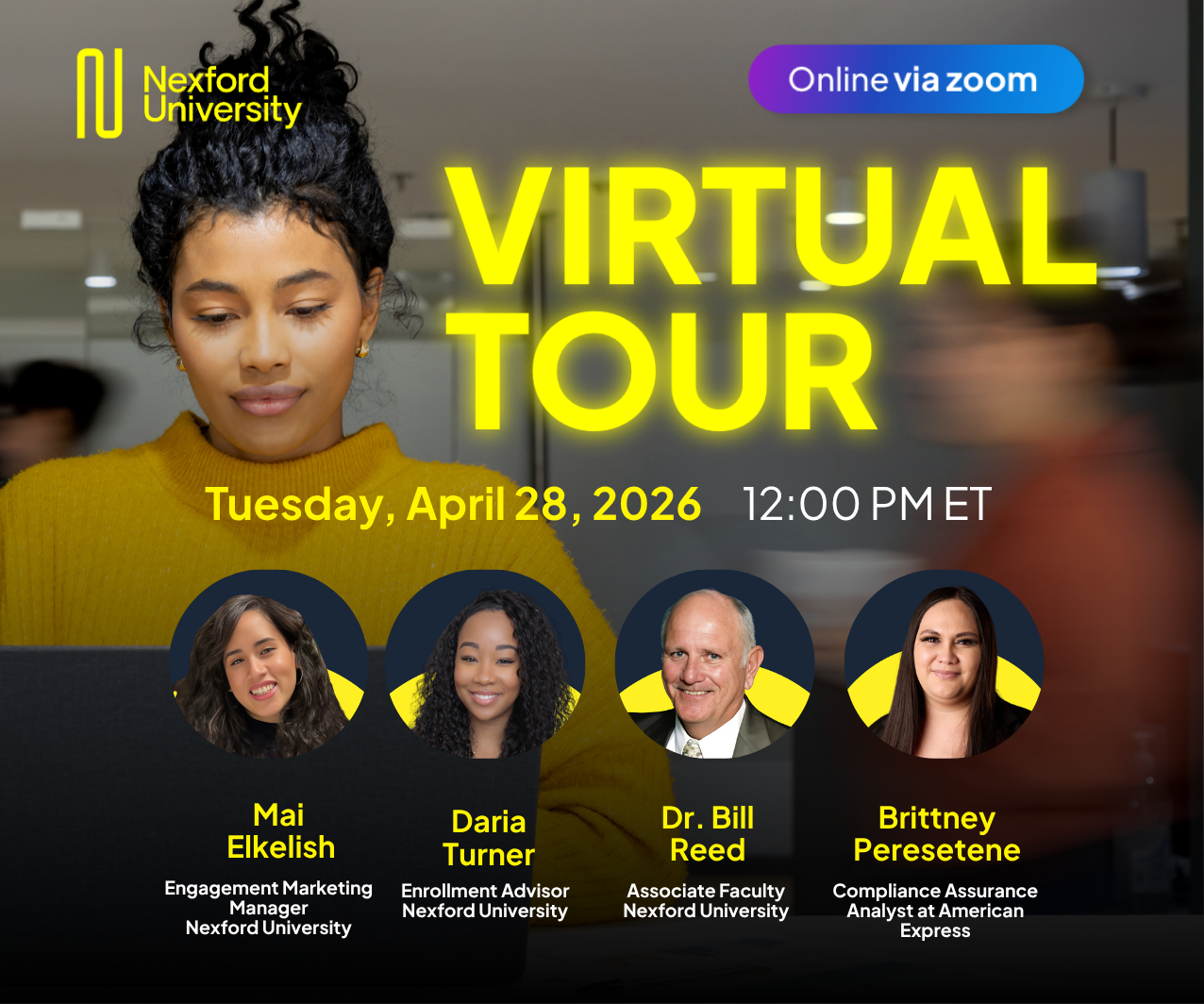 Nexford Virtual Tour | April 2026