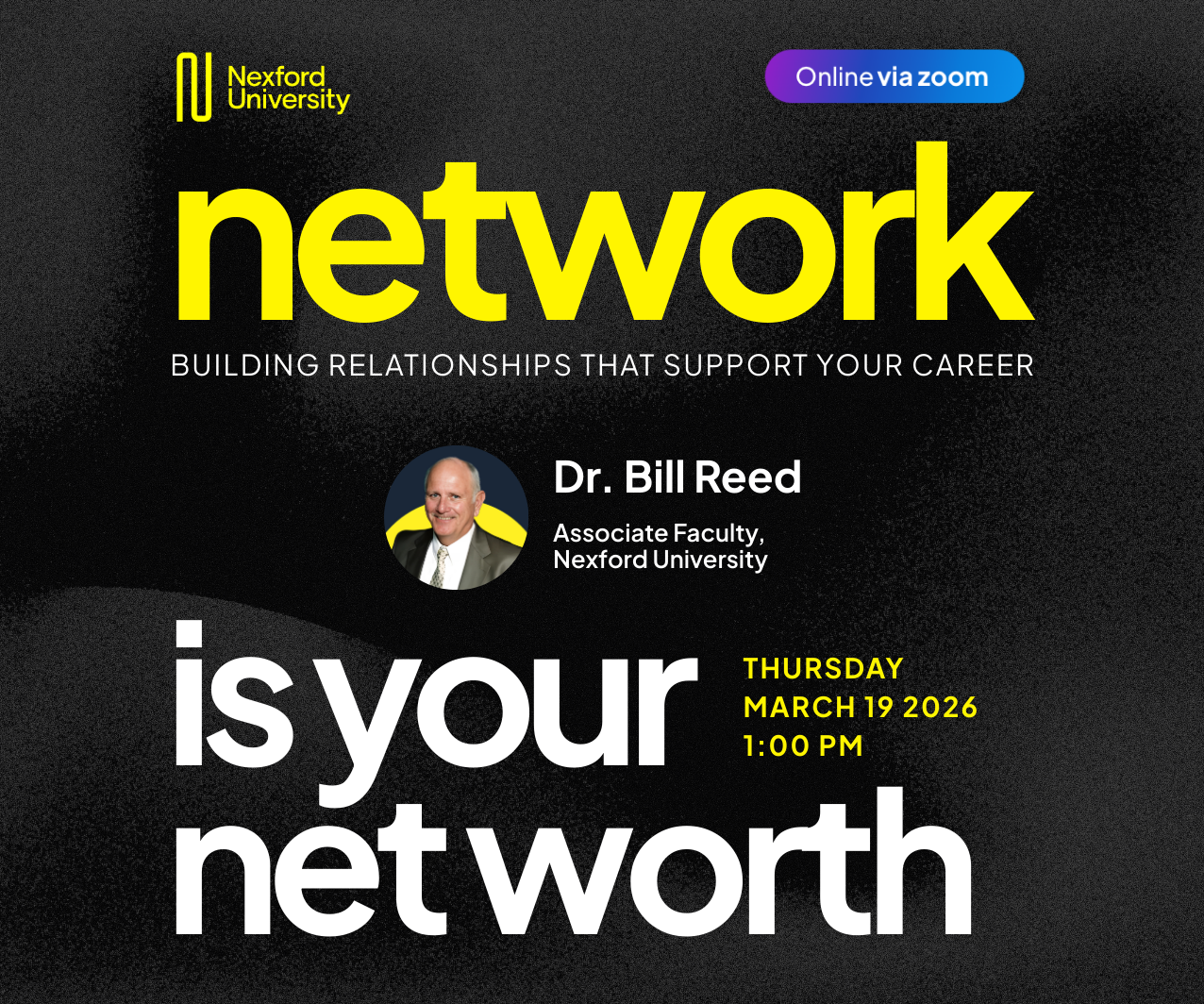 Network Is Your Net Worth: Building Relationships That Support Your Career