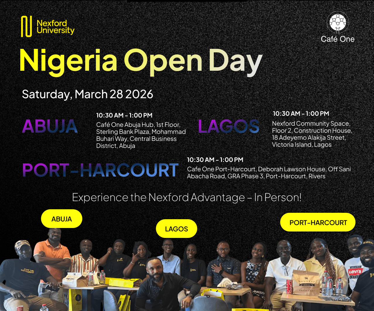 Nigeria Open Day | March 2026